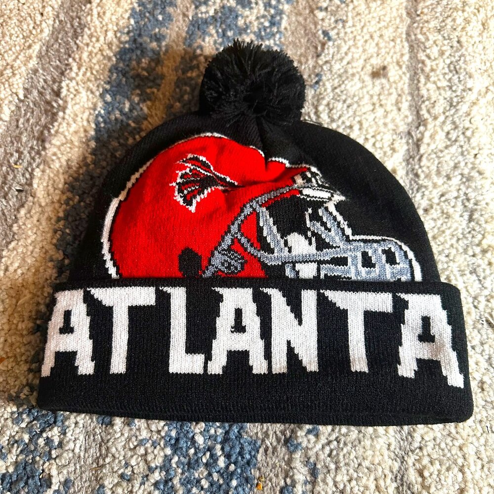 Atlanta Falcons Cuff Knit sweater hat
